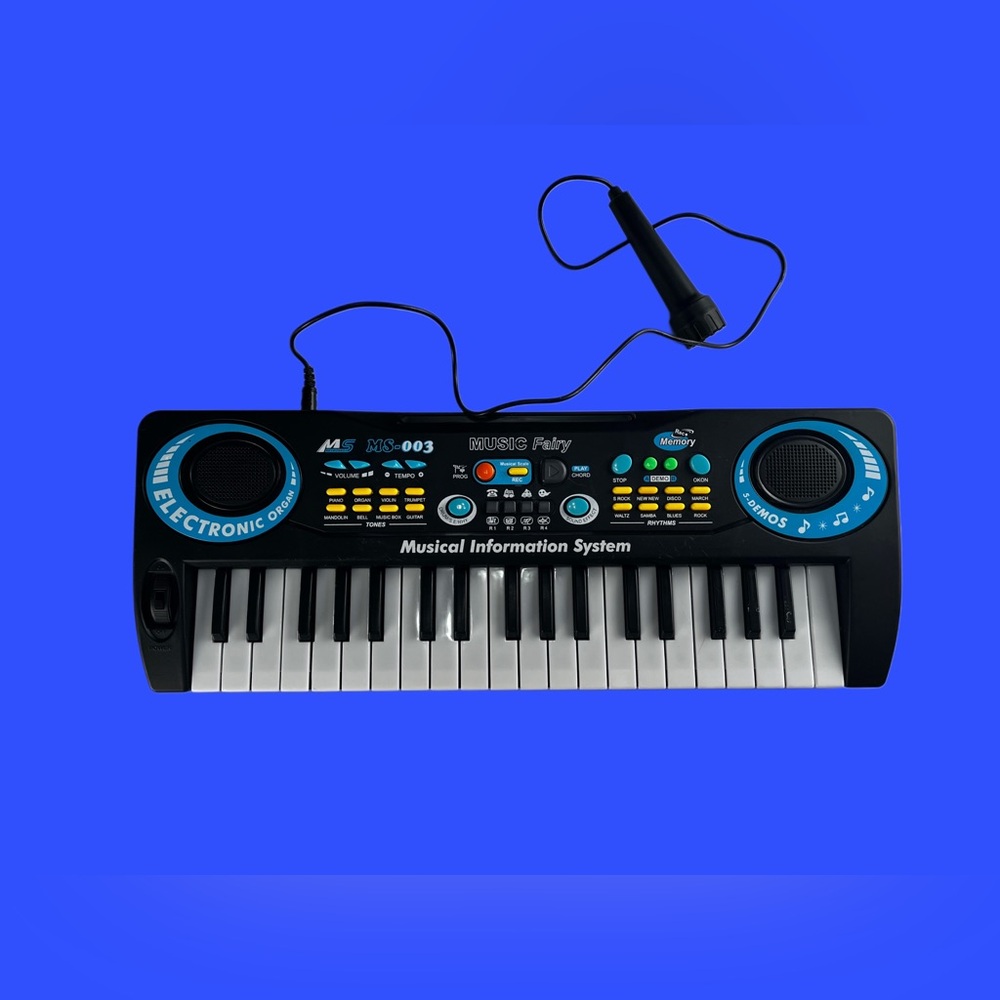 Toy Electronic Keyboard with microphone Model Number Ms-003
